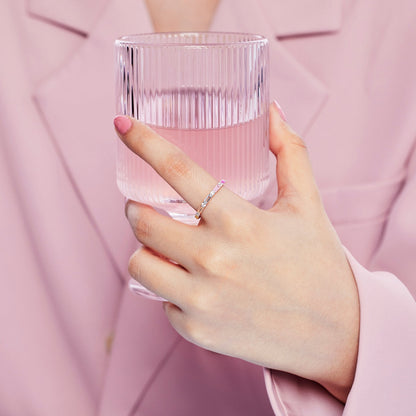 [CiCi]Lively In Shades Elegant Radiant Cut Daily Ring