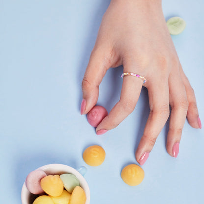 [CiCi]Lively In Shades Elegant Radiant Cut Daily Ring