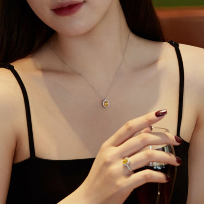 [CiCi]Delicate Unique Oval Cut Daily Earrings