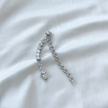 [CiCi]0.75 Carat Elegant Romantic Heart Shape Lover Bracelet