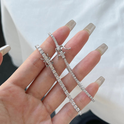 [CiCi]Dazzling Exquisite Round Cut Daily Bracelet