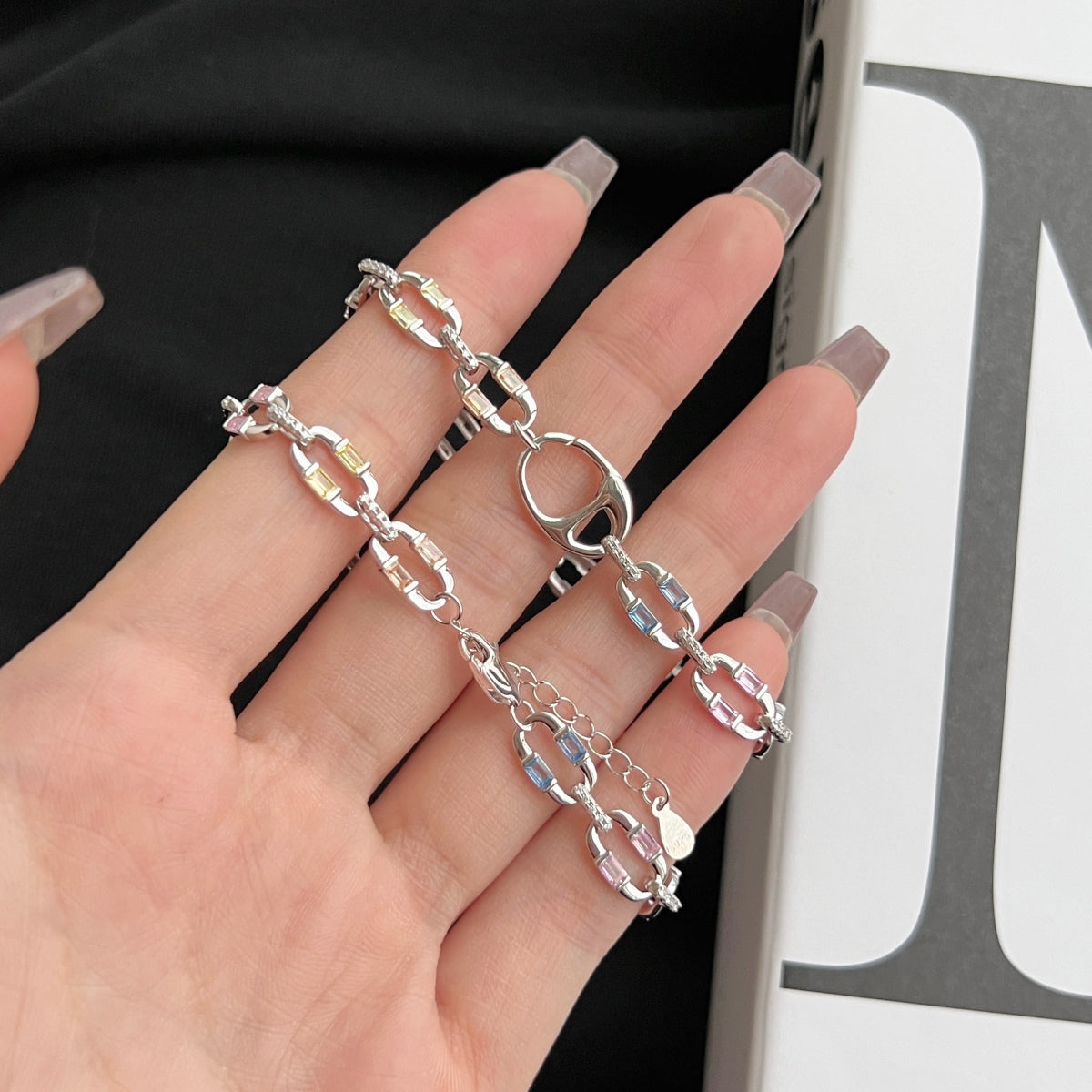 [CiCi]Dazzling Colorful Daily Bracelet