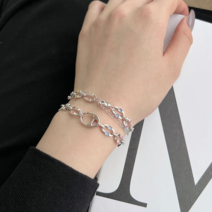 [CiCi]Dazzling Colorful Daily Bracelet