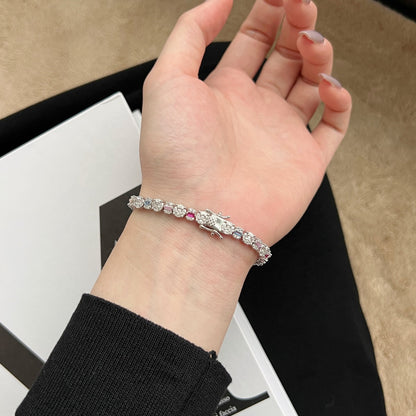 [CiCi]Dazzling Radiant Multi Cut Daily Bracelet