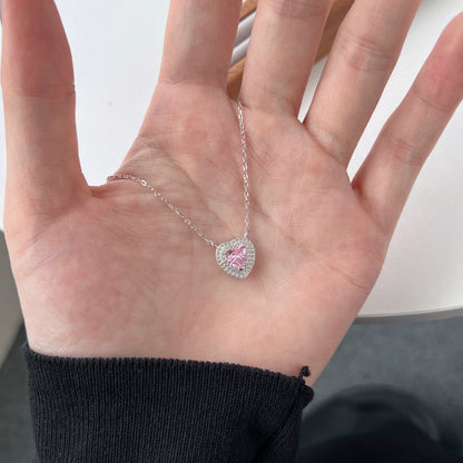 [CiCi]Exquisite Heart Shape Necklace