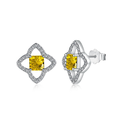 [CiCi]Elegant Star Shape Princess Cut Daily Earrings