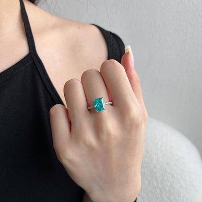 [CiCi]4.0 Carat Luxurious Engagement Ring