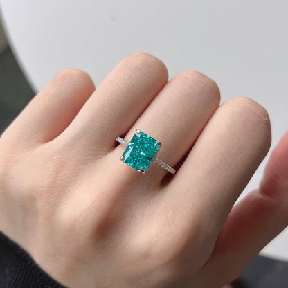 [CiCi]4.0 Carat Luxurious Engagement Ring