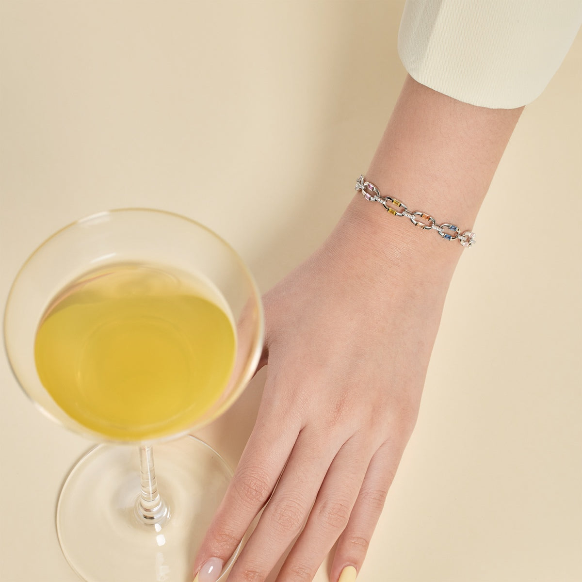 [CiCi]Dazzling Colorful Daily Bracelet