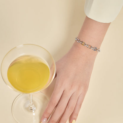 [CiCi]Dazzling Colorful Daily Bracelet
