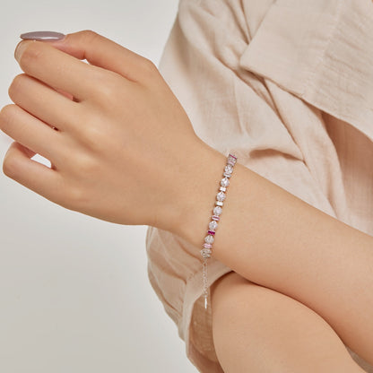 [CiCi]Radiant Colorful Round Shape Daily Bracelet