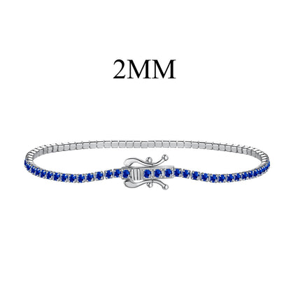 [CiCi]Radiant Colorful Round Cut Party Bracelet