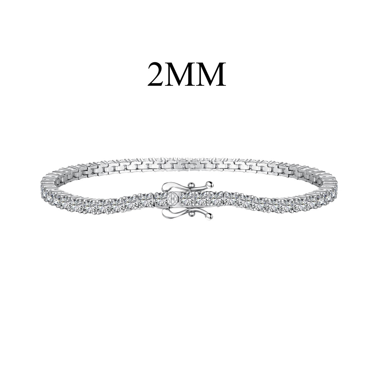 [CiCi]Dazzling Exquisite Round Cut Daily Bracelet