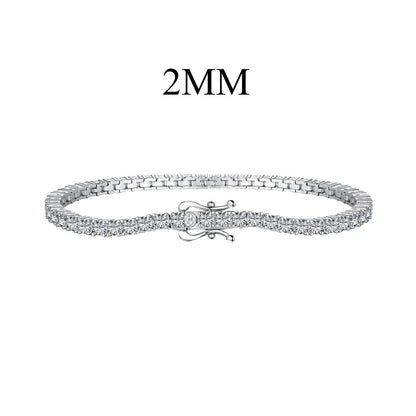 [CiCi]Dazzling Exquisite Round Cut Daily Bracelet