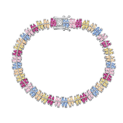 [CiCi]Sparkling Exquisite Multi Cut Party Bracelet