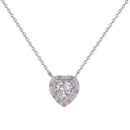 [CiCi]Exquisite Heart Shape Necklace