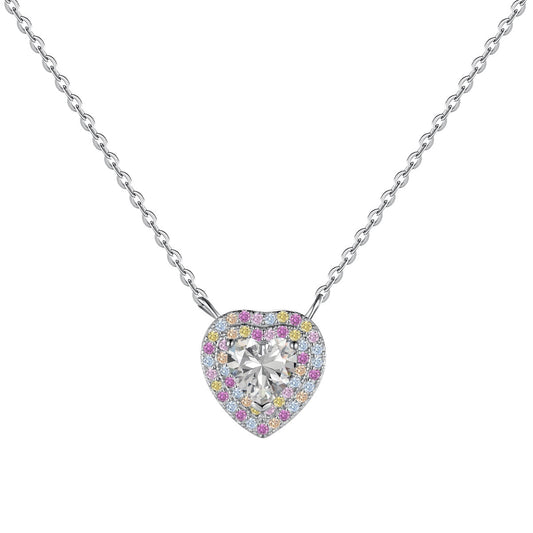 [CiCi]Exquisite Heart Shape Necklace