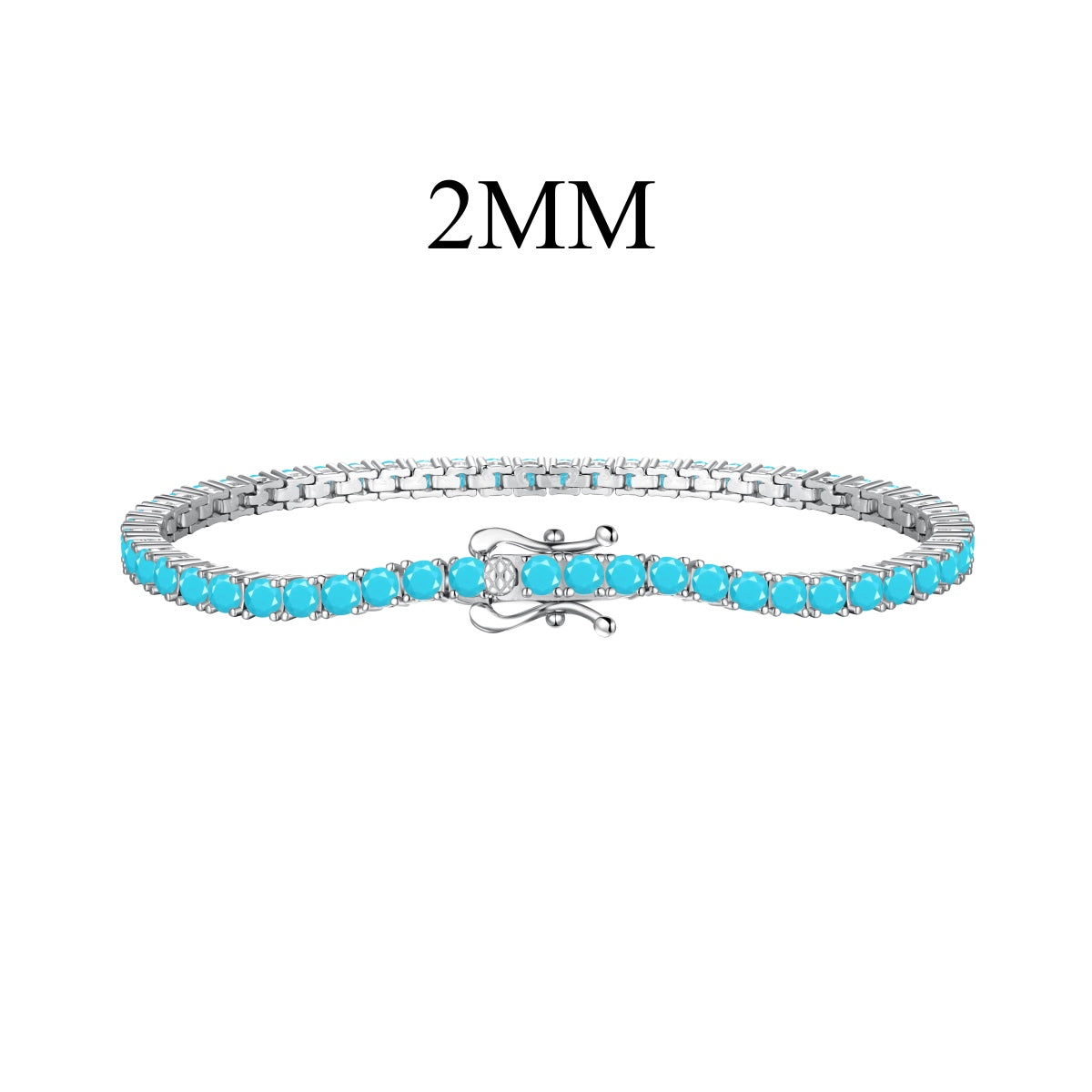 [CiCi]Dazzling Exquisite Round Cut Daily Bracelet
