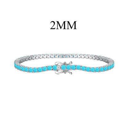 [CiCi]Dazzling Exquisite Round Cut Daily Bracelet