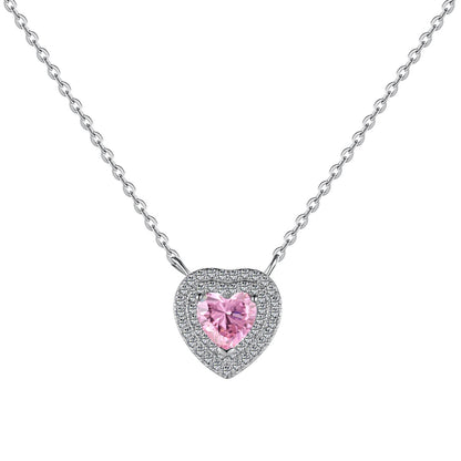 [CiCi]Exquisite Heart Shape Necklace