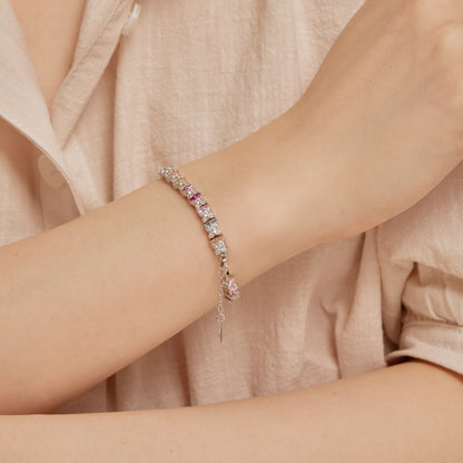[CiCi]Unique Colorful Flower Shape Daily Bracelet