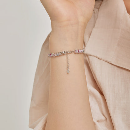 [CiCi]Unique Colorful Flower Shape Daily Bracelet