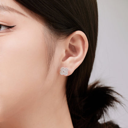 [CiCi]Four Leaf Clover Fashion Earrings