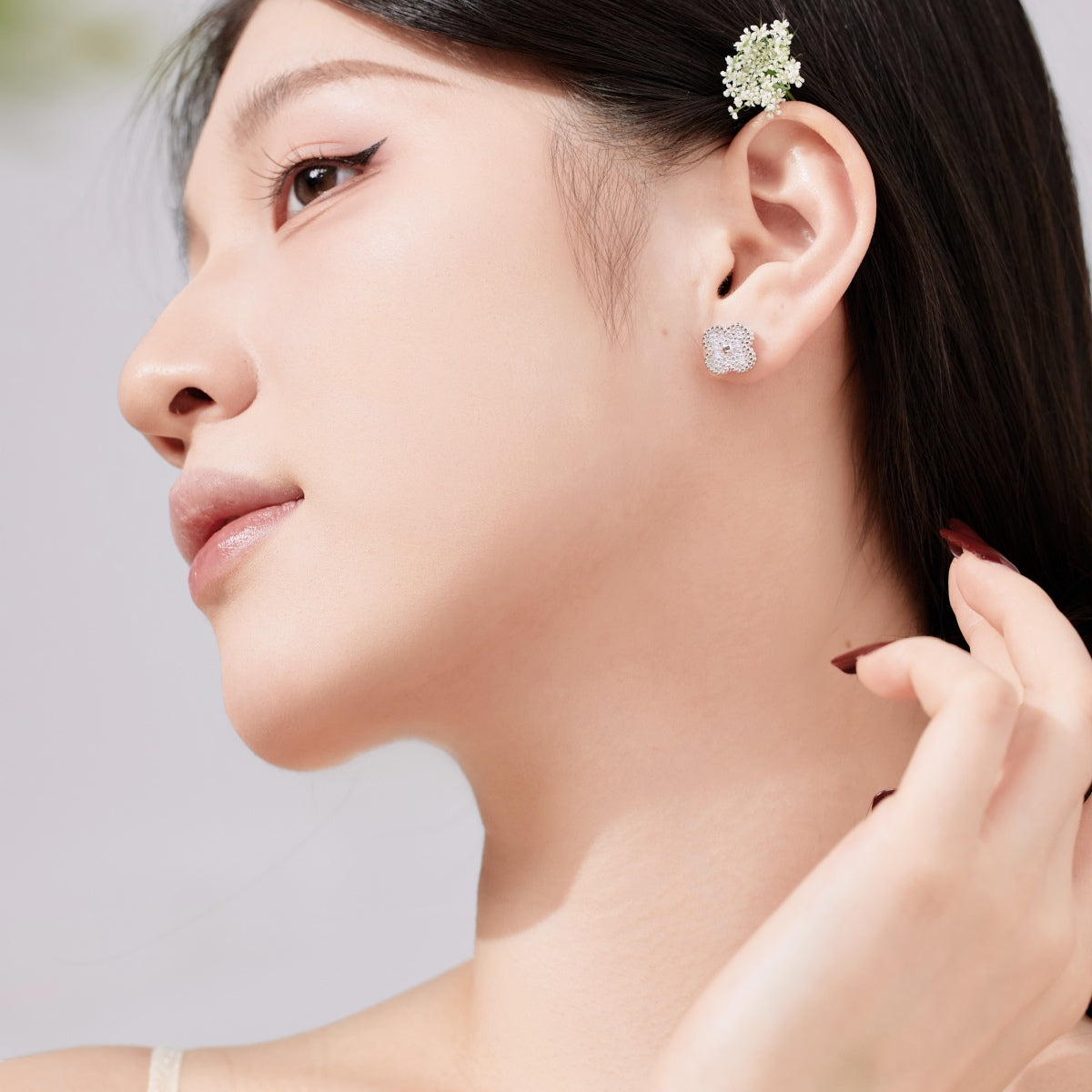[CiCi]Four Leaf Clover Fashion Earrings
