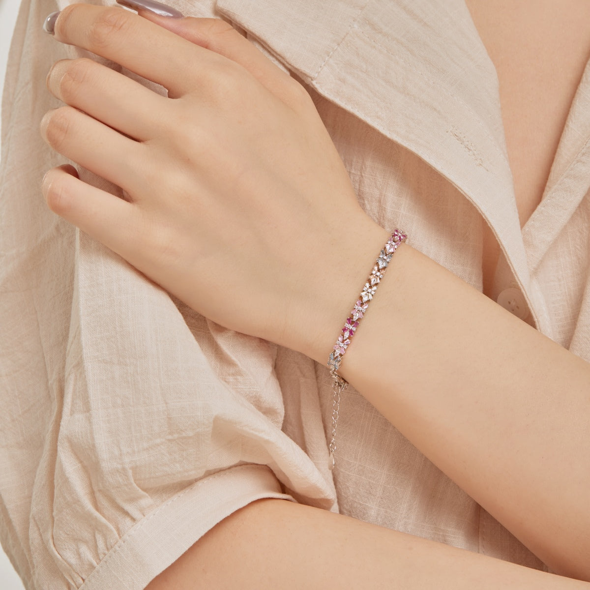 [CiCi]Unique Colorful Butterfly Shape Party Bracelet