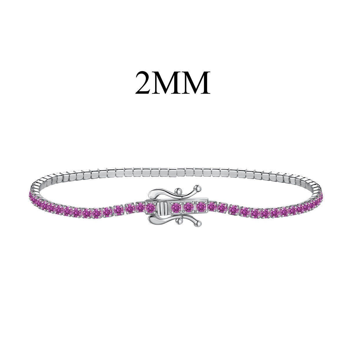 [CiCi]Radiant Colorful Round Cut Party Bracelet