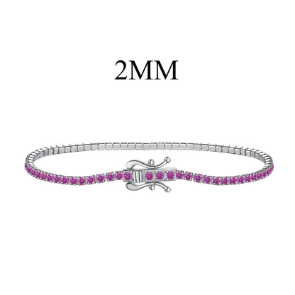 [CiCi]Radiant Colorful Round Cut Party Bracelet