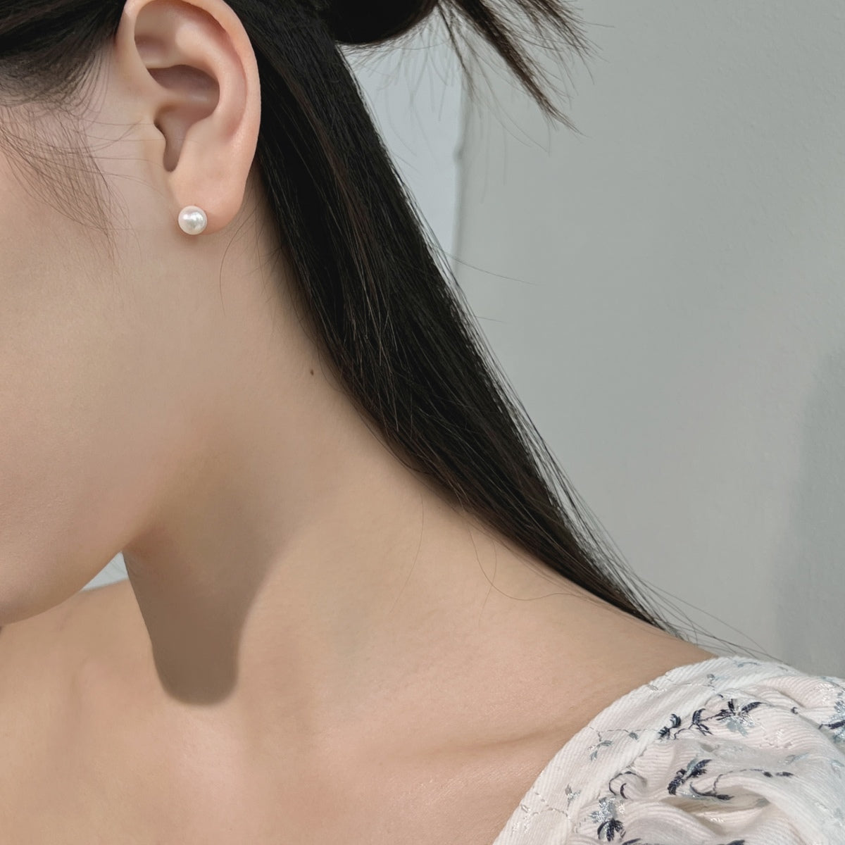 [CiCi]Delicate Pearl Earrings