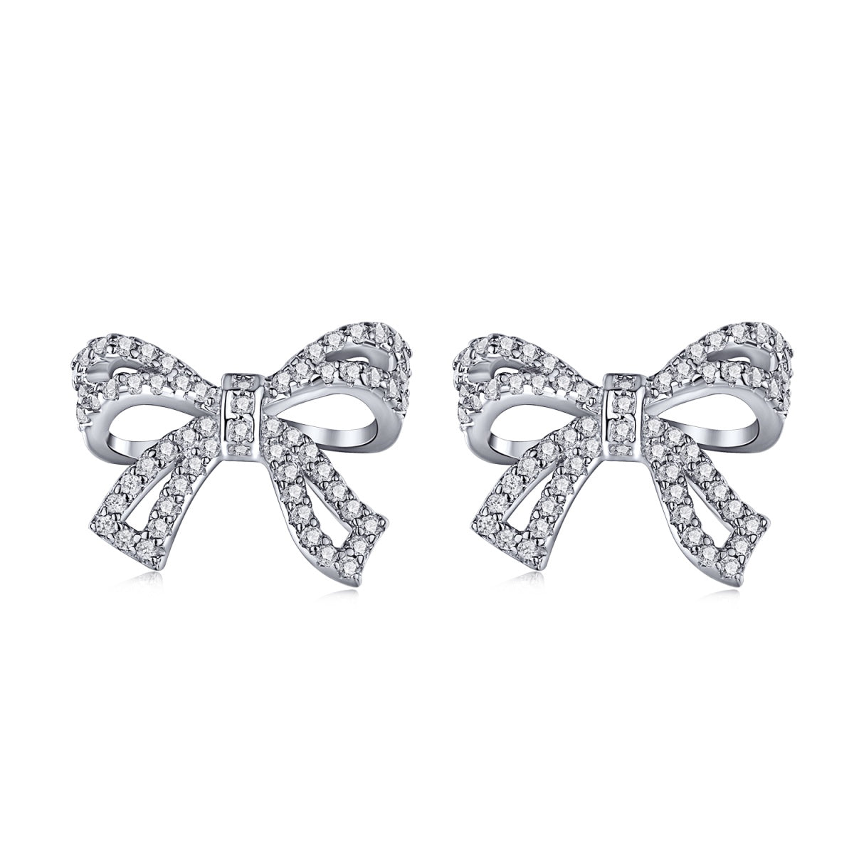 [CiCi]Dainty Bow Shape Earrings