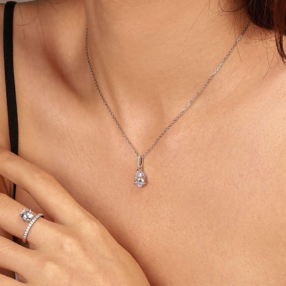 [CiCi]Delicate Water Drop Shape Fashion Necklace