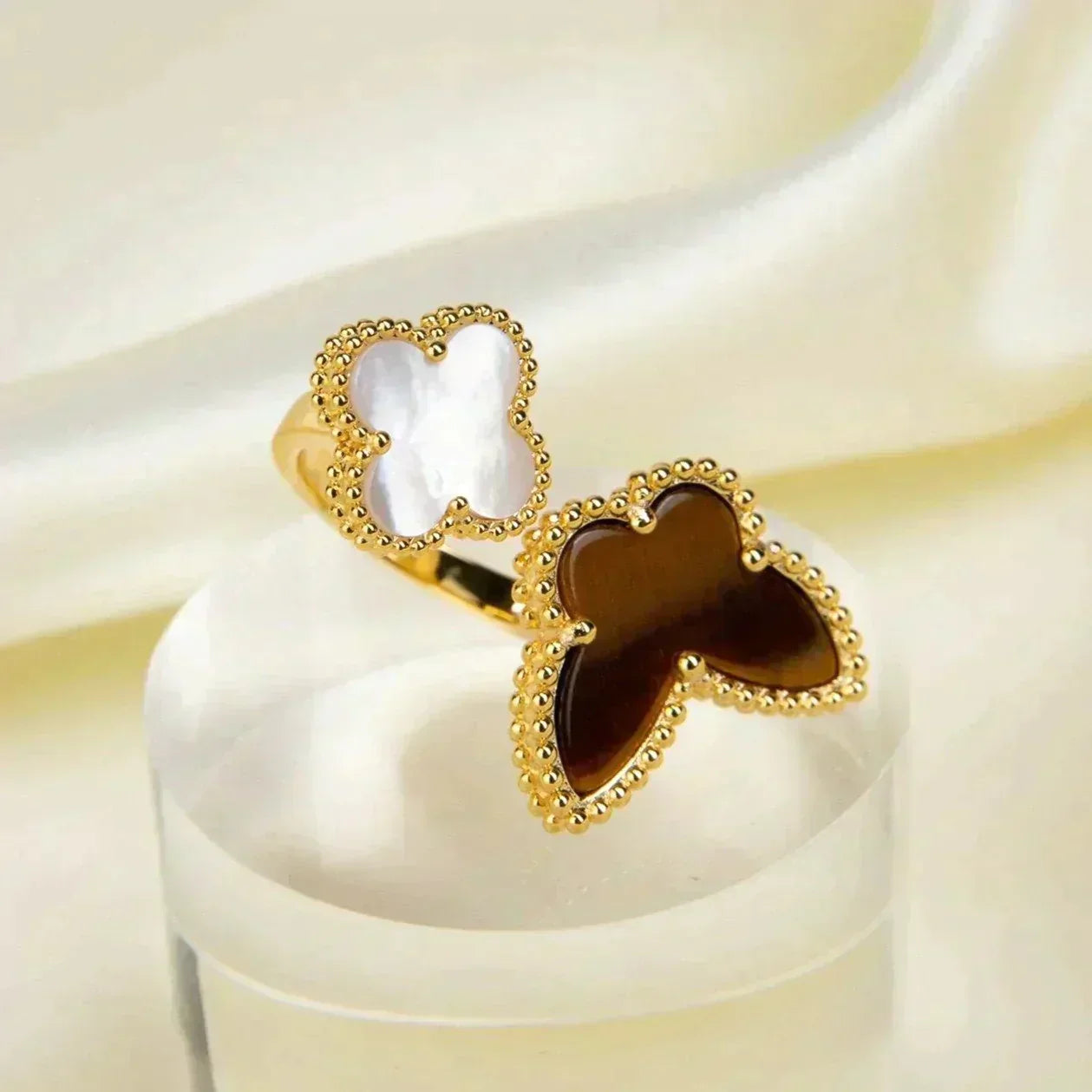 [CiCi]LUCKY BETWEEN THE FINGER RING