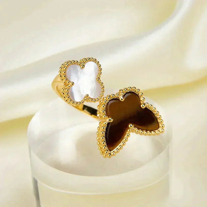 [CiCi]LUCKY BETWEEN THE FINGER RING