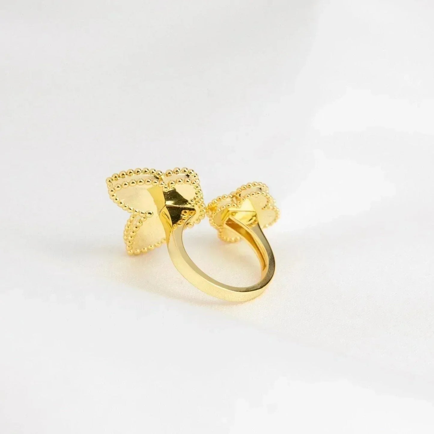[CiCi]LUCKY BETWEEN THE FINGER RING