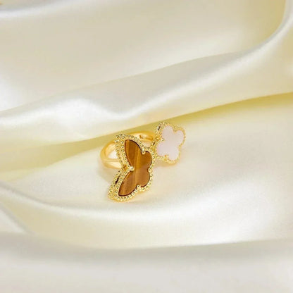 [CiCi]LUCKY BETWEEN THE FINGER RING