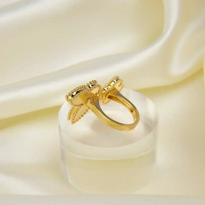 [CiCi]LUCKY BETWEEN THE FINGER RING