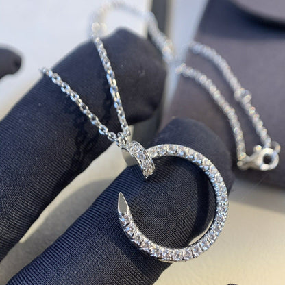 [CiCi]JUSTE NECKLACE SILVER DIAMONDS