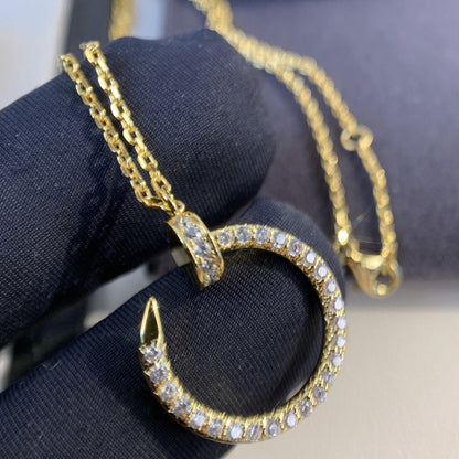 [CiCi]JUSTE NECKLACE GOLD DIAMONDS