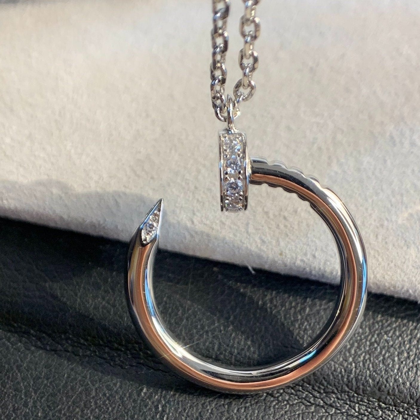 [CiCi]JUSTE NECKLACE SILVER