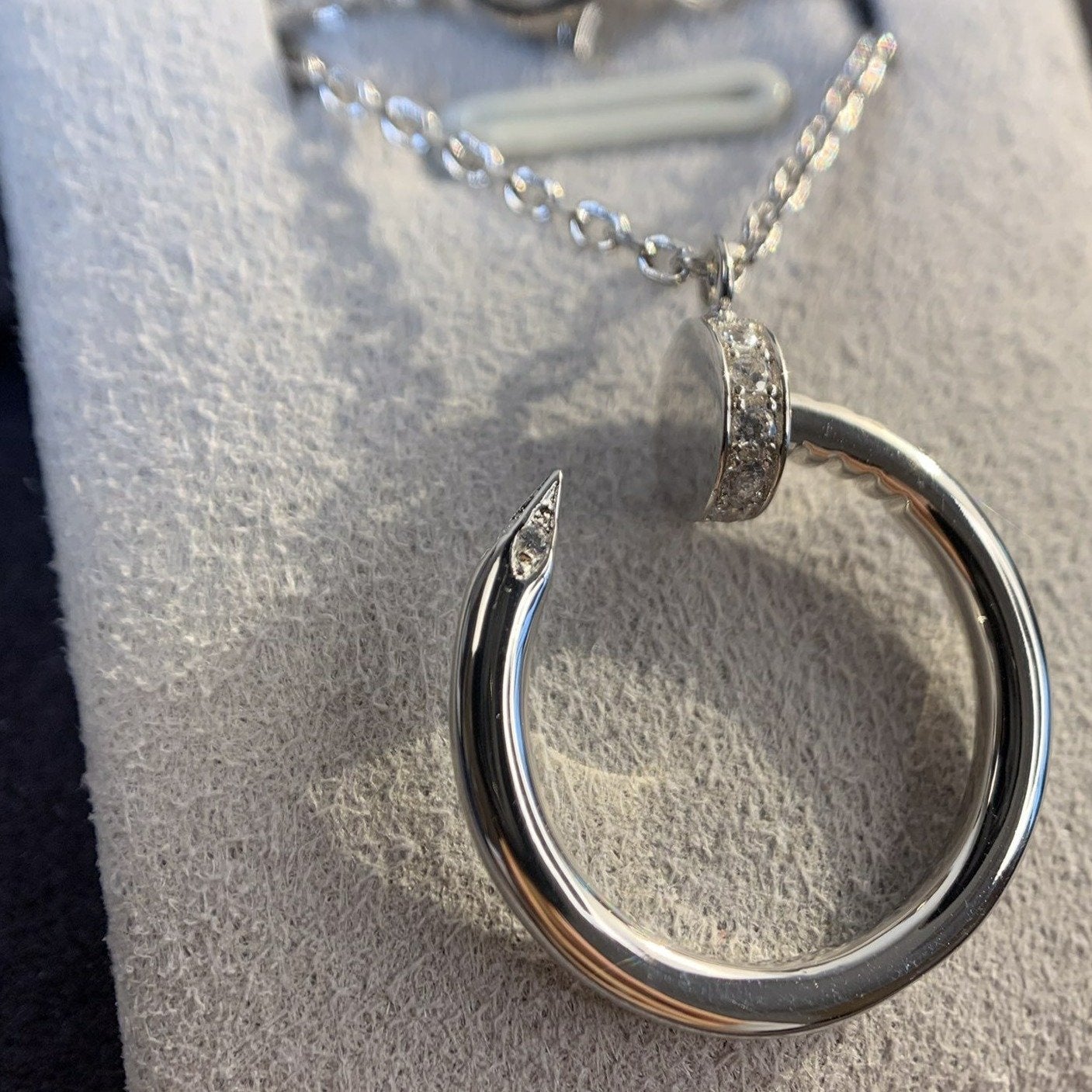 [CiCi]JUSTE NECKLACE SILVER