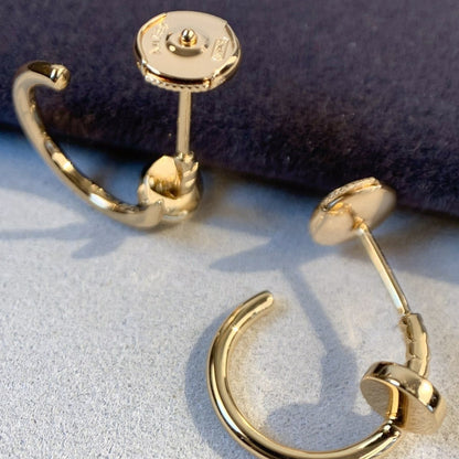 [CiCi]JUSTE EARRINGS PINK GOLD
