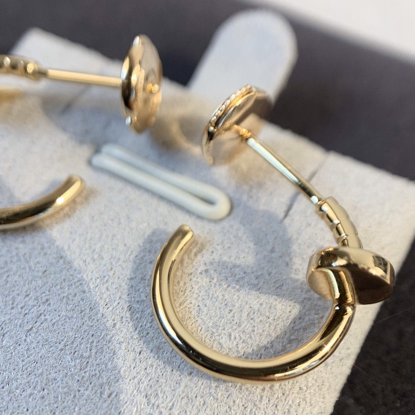 [CiCi]JUSTE EARRINGS PINK GOLD