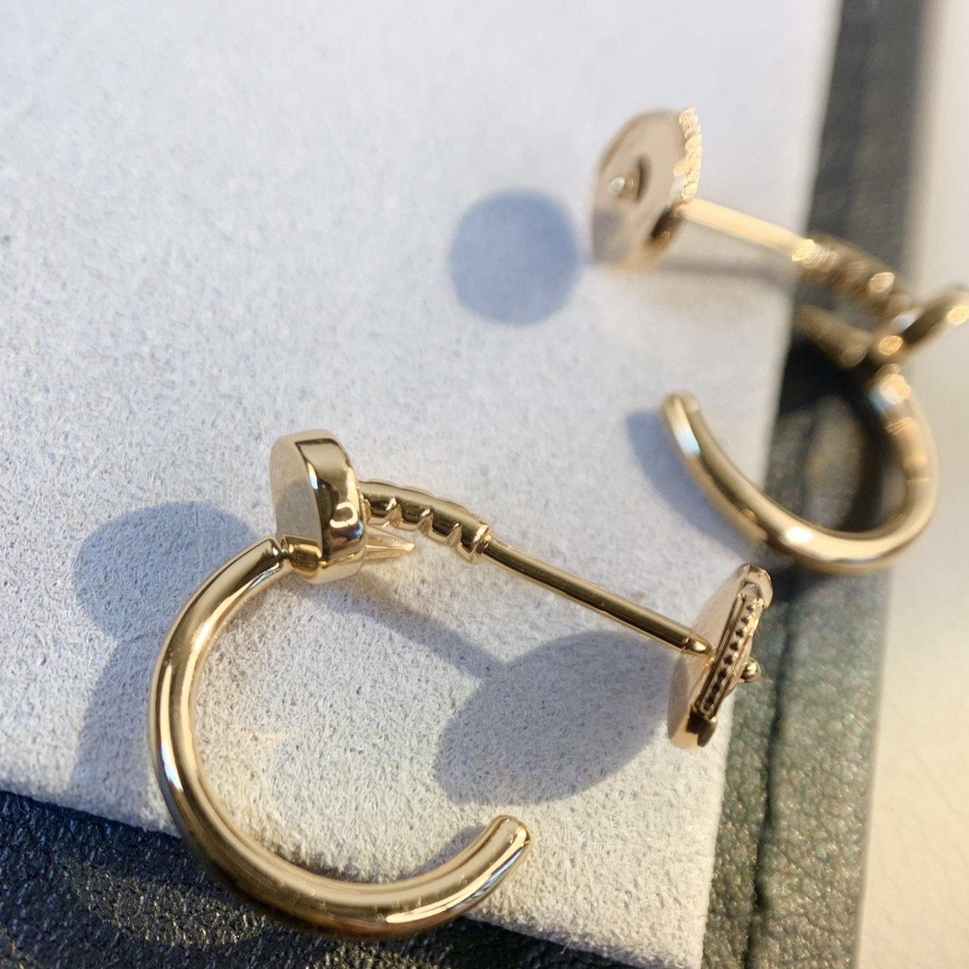 [CiCi]JUSTE EARRINGS PINK GOLD