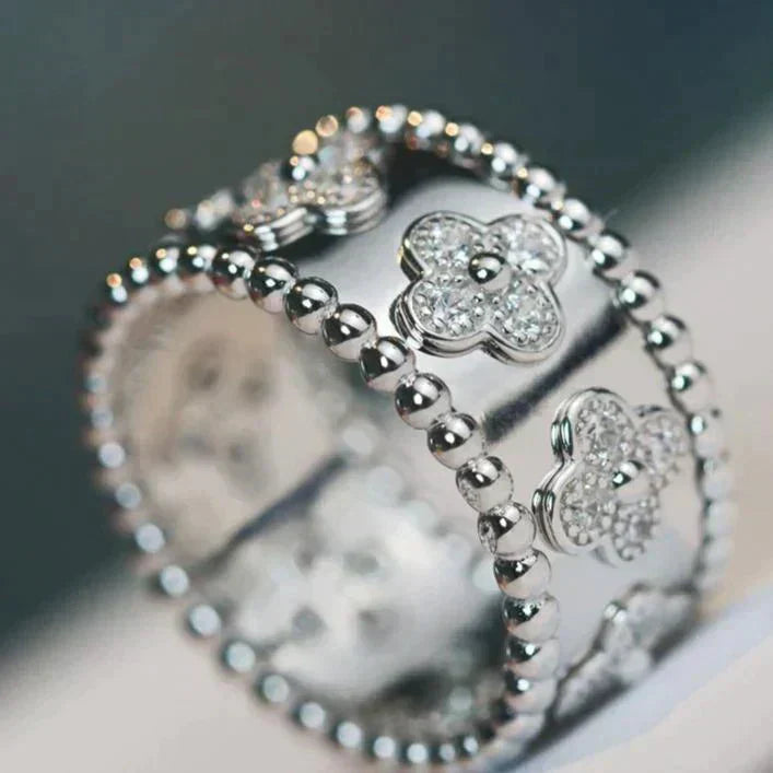 [CiCi]CLOVER KALEIDOSCOPE RING 10MM