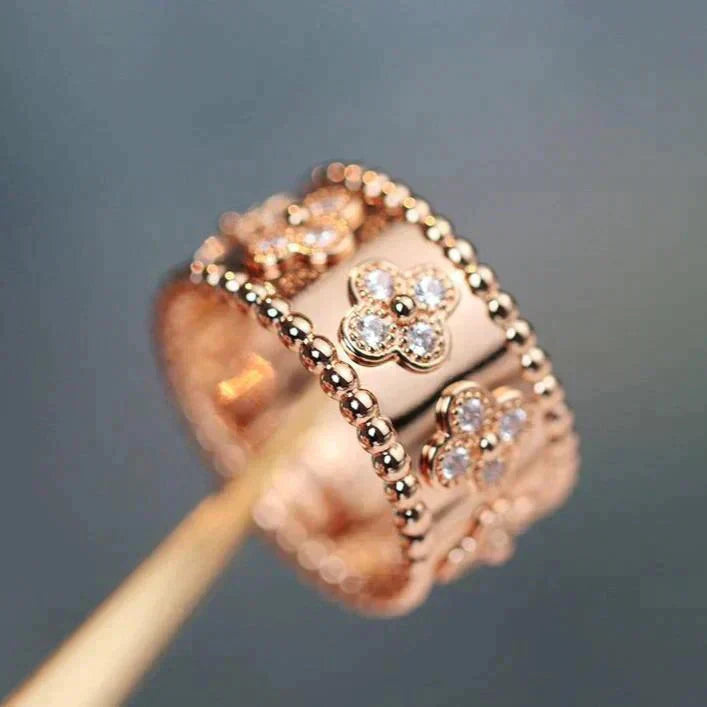 [CiCi]CLOVER KALEIDOSCOPE RING 10MM