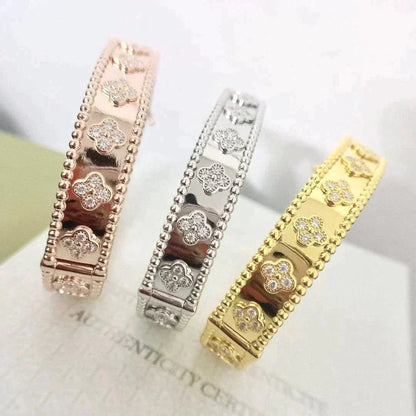 [CiCi]CLOVER BRACELET 8MM DIAMONDS
