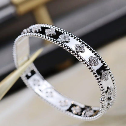 [CiCi]CLOVER BRACELET 8MM DIAMONDS
